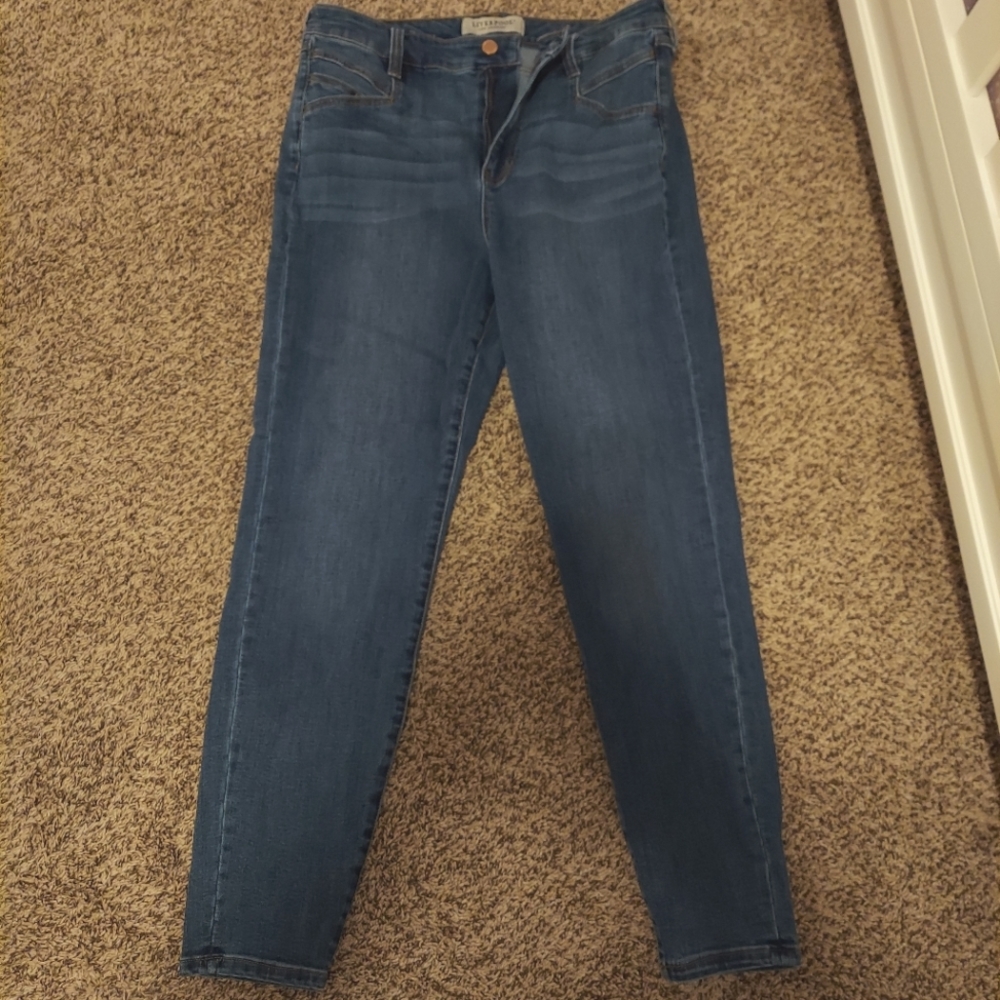 Liverpool High Rise Ankle Jeans